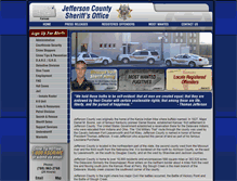 Tablet Screenshot of jeffersoncountykssheriff.com